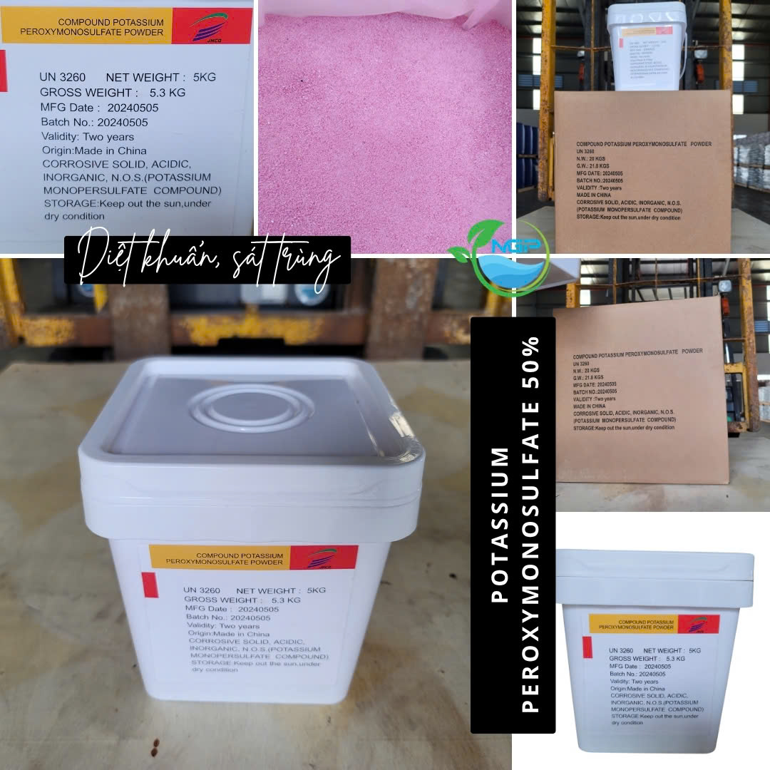 Hóa chất Potassium Peroxyminosulfate 50%